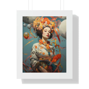 dangerousdevotion LA, (paris girl framed)