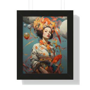 dangerousdevotion LA, (paris girl framed)