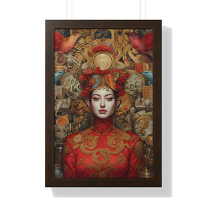 dangerousdevotion LA, (china girl 02) framed versions