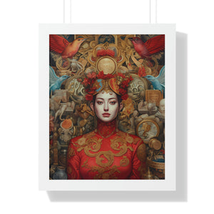 dangerousdevotion LA, (china girl 02) framed versions