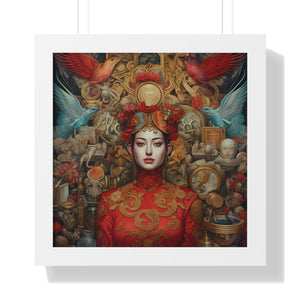 dangerousdevotion LA, (china girl 02) framed versions