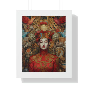 dangerousdevotion LA, (china girl 02) framed versions