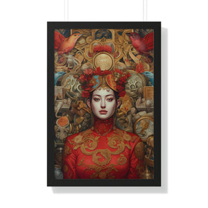 dangerousdevotion LA, (china girl 02) framed versions