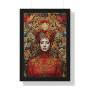 dangerousdevotion LA, (china girl 02) framed versions